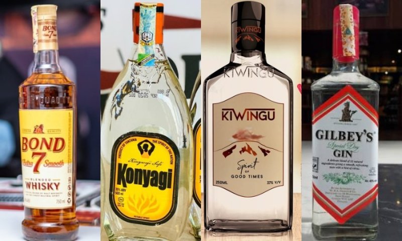 FDA yahagaritse inzoga 52 zitumizwa mu mahanga zirimo Kiwingu, Bond 7 na Konyagi